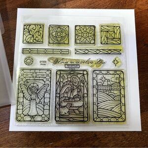 Close to my Heart - D1305 - Gloria - My Acrylix Stamp Set